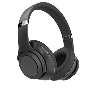 Bild av Hama Bluetooth hörlurar &quot;Passion Turn&quot; (2 i 1 Over Ear och högtalare ett, equalizer, drifttid 18 h, vikbara trådlösa med röststyrning, mikrofon) svart