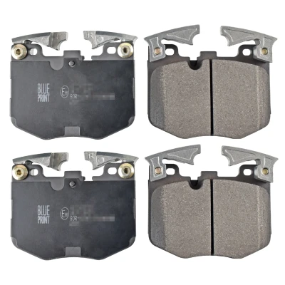 Bild av BLUE PRINT ADBP420002 Jeu de plaquettes frein Essieu avant préparé pour indicateur d&#039;usure BMW: 5 Berline, X3, Touring