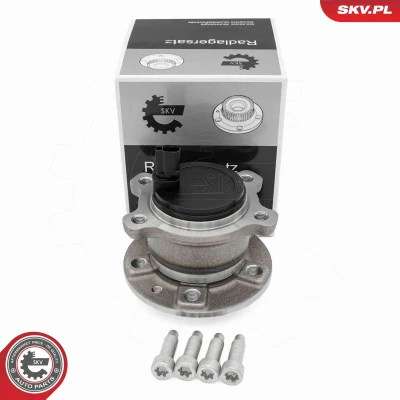Bild av ESEN SKV 29SKV691 Hjullagersats Bakaxel vänster, höger med inbyggd ABS sensor 136mm VOLVO: XC60 I (156) 2.0 D4, T6, T5, T, D3