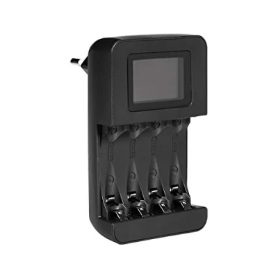 Bild av Amazon Basics batteriladdare för Ni Mh AA /AAA batterier