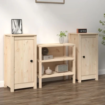 Bild av Skänkar 2 st 40x35x80 cm massiv furu