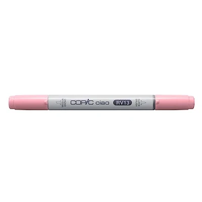 Bild av COPIC Ciao märkpenna typ RV 13, anslagsrosa, mångsidig layoutmärkpenna med en medelbred och penselspets