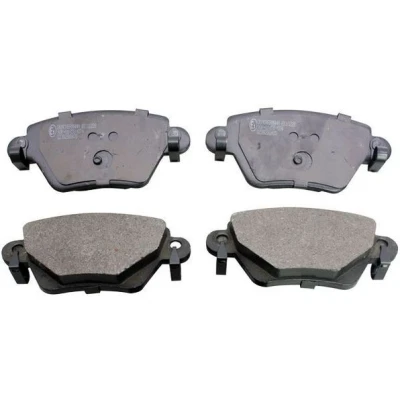 Bild av DENCKERMANN B110228 Jeu de plaquettes frein Essieu arrière non préparé pour indicateur d&#039;usure, contact signal d&#039;usure exclu RENAULT: Kangoo I