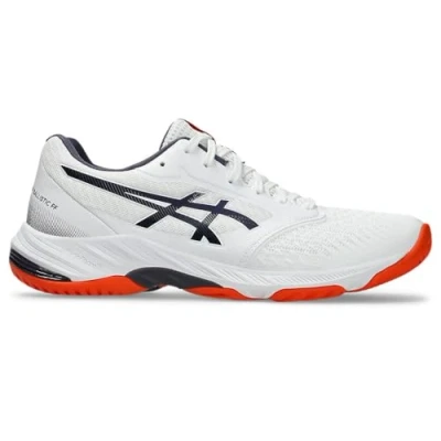 Bild av Asics Netburner Ballistic 3 Indoorskor, Storlek: 44, White/indigo fog Textil/syntet