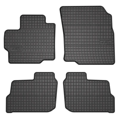 Bild av FROGUM 0486 Ensemble de tapis sol Caoutchouc avant et arrière 4 noir Sur mesure