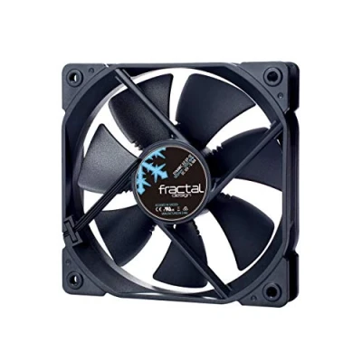 Bild av Fractal Design Dynamic X2 GP 12 datorfläkt tyst fläkt högt luftflöde 120 x 25 mm 1200 RPM FDB lager Trip Wire aerodynamiskt formade struts V Black Edition (single)
