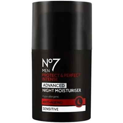 Bild av Stövlar No7 män skydda och perfekt intensiv ADVANCED NIGHT Moisturiser Anti AGEING Sensitive 50 ml FOR YOUNGER LOOKING SKIN I JUST 2 WEEKS