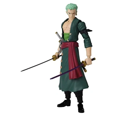 Bild av BANDAI Roronoa Zoro Actionfigur, Flerfärgad, 17 cm