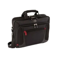 Bild av Wenger 600643 SENSOR 15 Inch Laptop Briefcase, Padded Compartment with iPad/Tablet/eReader Pocket in Black (9 Litre)