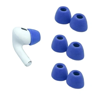 Bild av Comply TrueGrip öronproppar, för Airpods Pro Gen 1 &amp; 2, elektrisk blå, storlek S