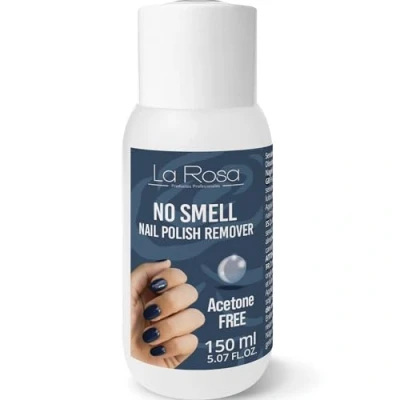 Bild av LaRosa Nagellacksborttagning SENSITIVE UTAN ACETON 150ml DOFTFRI för skonsam och effektiv borttagning av nagellack, idealisk sköra naglar