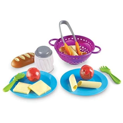 Bild av Learning Resources LER9746 Nya groddar pasta tid, låtsas, lekmat, 20 delars set, åldrar 2+