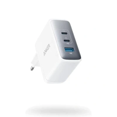 Bild av 100W USB C laddare, Anker 736 Charger (Nano II) snabbladdare, 3 ports strömförsörjning för MacBook Pro/Air, iPad Pro, Galaxy S22/S20, iPhone 15/Pro (Vit)