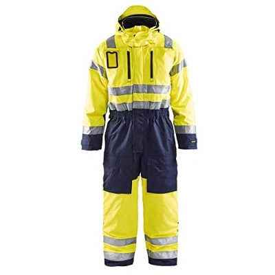 Bild av VARSELOVERALL 6763 1977 VINTER VARSELGUL/MARINBLÅ C54 Beijerbygg Byggmaterial