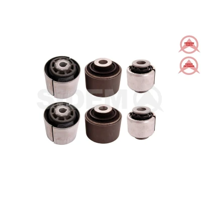 Bild av SIDEM 8496006 KIT Länkarmsbussning nedre framaxel Gummimetallager Länkarm (tvär ) MERCEDES BENZ: E klass T modell, C Sedan, modell