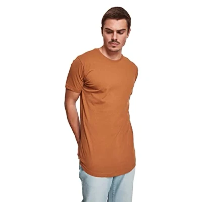 Bild av Urban Classics Shaped LONG DO NOT USE Tshirt bas, Storlek: Small, Toffee