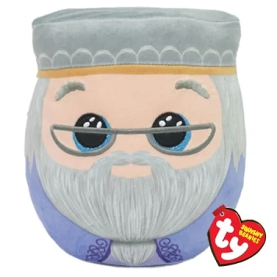 Bild av TY Dumbledore Harry Potter 25 cm (10 tum) Squishy Beanie Mjuk plysch leksak för barn Samlingsbar cuddly Teddy baby stoppade Plushies