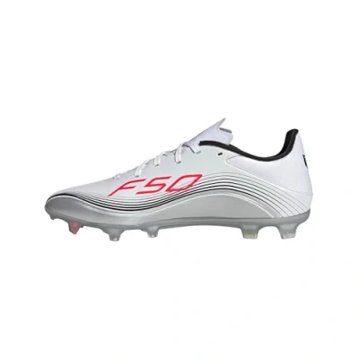 Bild av adidas Performance F50 Messi League Fotbollsskor fasta dobbar White/lucid red/silvercoloured, Storlek: 40, red/silver coloured