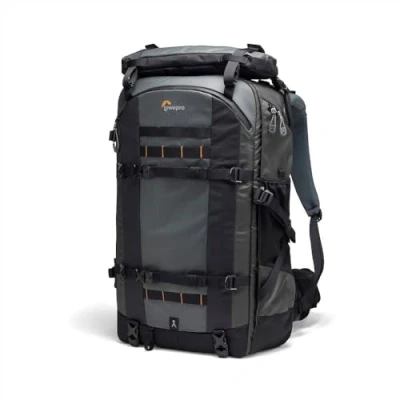 Bild av Lowepro Pro Trekker BP 650 AW II, utomhuskameraryggsäck med återvunnet tyg, passar 800 mm linser, väderbeständigt skydd, spegellös/DSLR kamerafodral, svart/mörkgrå, belagt huvudtyg, förseglade
