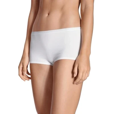Bild av Calida dam naturlig komfort pojke shorts, Vit (Weiss 001), L