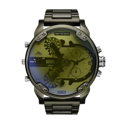 Bild av Diesel Traditional MR. Daddy 2.0 Kronografklockor, Storlek: One Size, Green