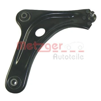 Bild av METZGER 58074202 Bras de suspension avec rotule Essieu avant droit barre oscillant transversal PEUGEOT: 208 I 3/5 portes, 2008 Break