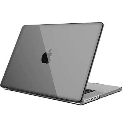 Bild av Fintie skal kompatibelt med MacBook Pro 16 (2024 2021) M4 M3 M2 M1 Pro/Max A3186 A3403 A2991 A2780 A2485, ultratunt hårt tum, grått