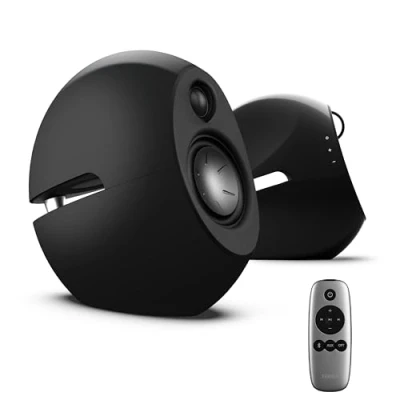 Bild av EDIFIER Luna Eclipse Design 2.0 Bluetooth högtalare med IR fjärrkontroll svart 74 W