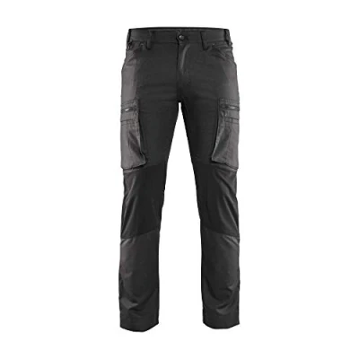 Bild av SERVICEBYXA 1459 1146 MED STRETCH MÖRKGRÅ/SVART C48 Beijerbygg Byggmaterial