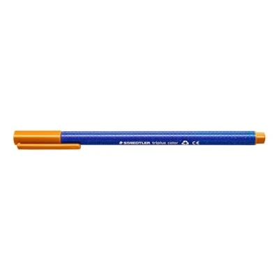 Bild av Staedtler 323 7 Fasermaler Triplus Farbe Dreikantschaft im Kartonetui, auswaschbar, circa 1 mm, 10 Stück, Hellbraun
