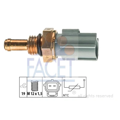 Bild av EPS 1.830.234 Sonde De Température Liquide Refroidissement Made in Italy OE Equivalent FORD: FIESTA 5, S Max Mk1, Focus 2, JAGUAR: XF Berline