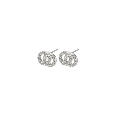 Bild av Pilgrim Victoria Recycled STUD Örhänge, Storlek: One Size, Silver plated
