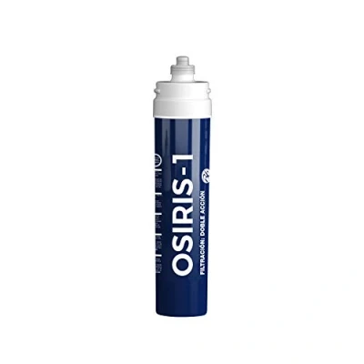 Bild av Patron Filterpåfyllning. Osiris 1. Minskar klor i vatten, smaker och lukt. Eliminerar bakterier. Certifierad för konsumtion.