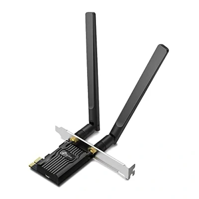 Bild av TP Link Kraftfull 6 WiFi nyckel AX1800 Archer TX20E, trådlös nätverksadapter med 2,4 GHz, 5 Bluetooth 5.2, dubbla antenner hög förstärkning, WPA3, Windows 11/10