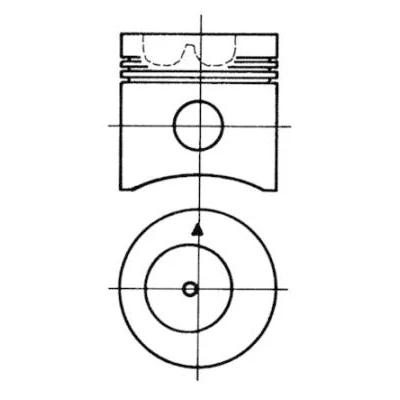 Bild av Rep.sats, kolv/cylinderfoder KOLBENSCHMIDT 93045961