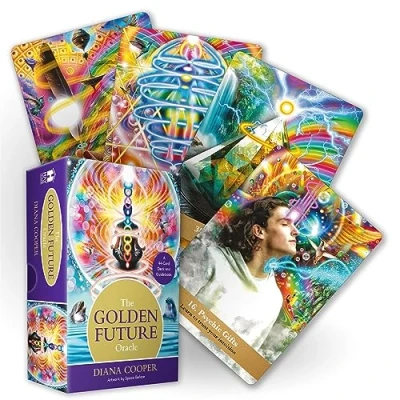 Bild av The Golden Future Oracle: A 44 Card Deck and Guidebook