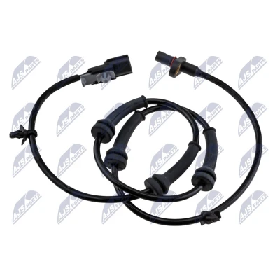 Bild av NTY HCA NS 183 ABS Givare Bakaxel vänster, höger med kabel för fordon aktiv sensor 2 polig NISSAN: Qashqai II (J11) 1.7 dCi