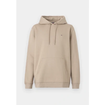 Bild av TOMMY JEANS herr TJM REG S FLAG HOODIE DM0DM20742, beige, L, Beige (kustbrungrått), L