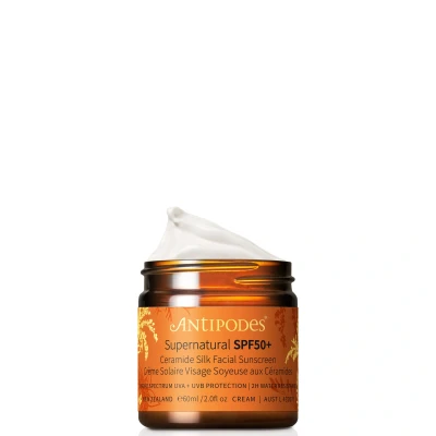 Bild av Antipodes SPF50 GLOW Natural Silkylight Ceramide Sunscreen Solskydd, Storlek: 60 ml,
