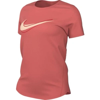 Bild av Nike One Swoosh Dri Fit kortärmad löpartopp för kvinnor, Magic Ember, HJ2204 814, S