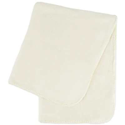 Bild av Bieco Baby gosig beige fleece fluffig filt babyfilt barnfilt tunn present till födseln för pojke och flicka