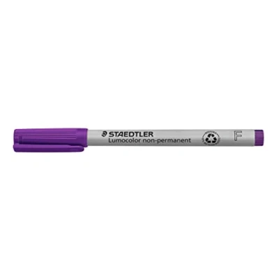 Bild av Staedtler 316 6 Lumocolor Universalstift F Spitze, 0.6 mm, 10 Stück, violett