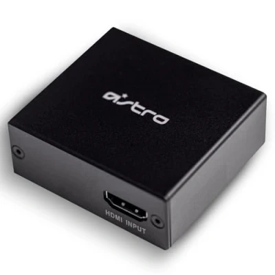 Bild av Astro HDMI Adapter för PS5 möjliggör komplett spel:röstbalans, 4K ljudextraherare till optisk spdif toslink, kompatibel med A50 batteriladdare