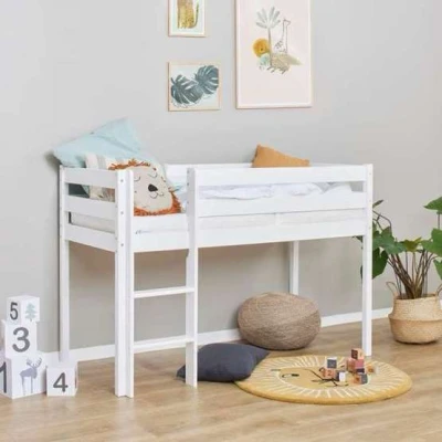 Bild av Hoppekids ECO Comfort Halvhög Loftsäng 70x160, Trä