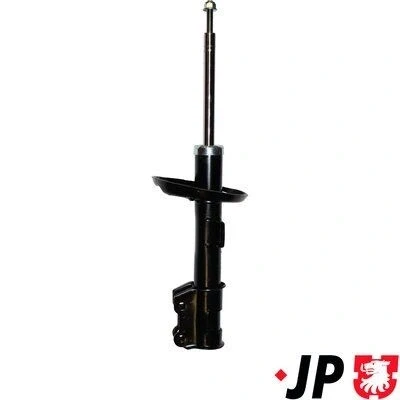Bild av JP GROUP 1242105170 Amortisseur Essieu avant gauche Pression de gaz Système bitube Jambe suspension Goujon en haut OPEL: Corsa D 3/5 portes