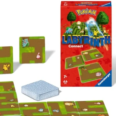 Bild av Ravensburger 22579 Pokémon Labyrinth Connect presentspel för 2 6 spelare, barnspel och resespel från 7 år, presenter