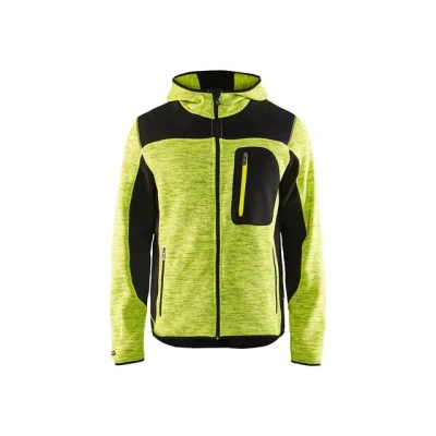 Bild av JACKA 4930 2117 STICKAD VARSELGUL/SVART L Beijerbygg Byggmaterial
