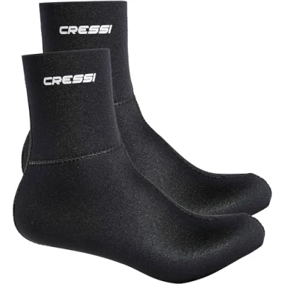 Bild av Cressi Black Neoprene Socks Resilient 3 mm