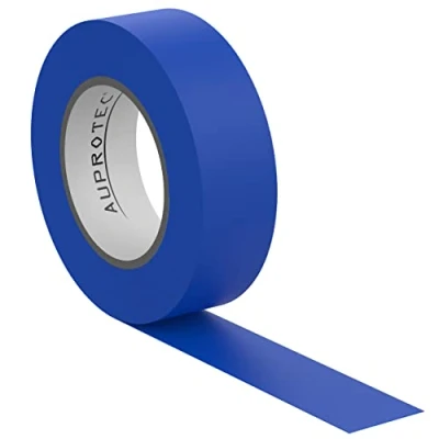 Bild av 1 rulle VDE elektrisk tejp isoleringstejp PVC 15 mm x 10 m DIN EN 60454 3 färg: blå