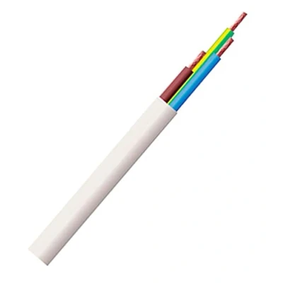 Bild av Merriway® BH01455 3 kärnig rund flexkabel, 2183Y 0,75 mm vit, 5 meter